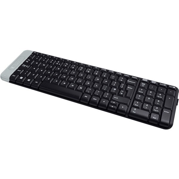 Logitech wireless keyboard k230 black usb обзор