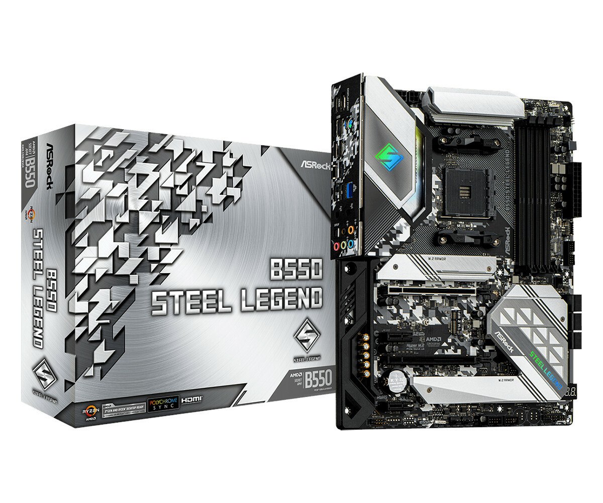 Asrock b550 steel legend обзор